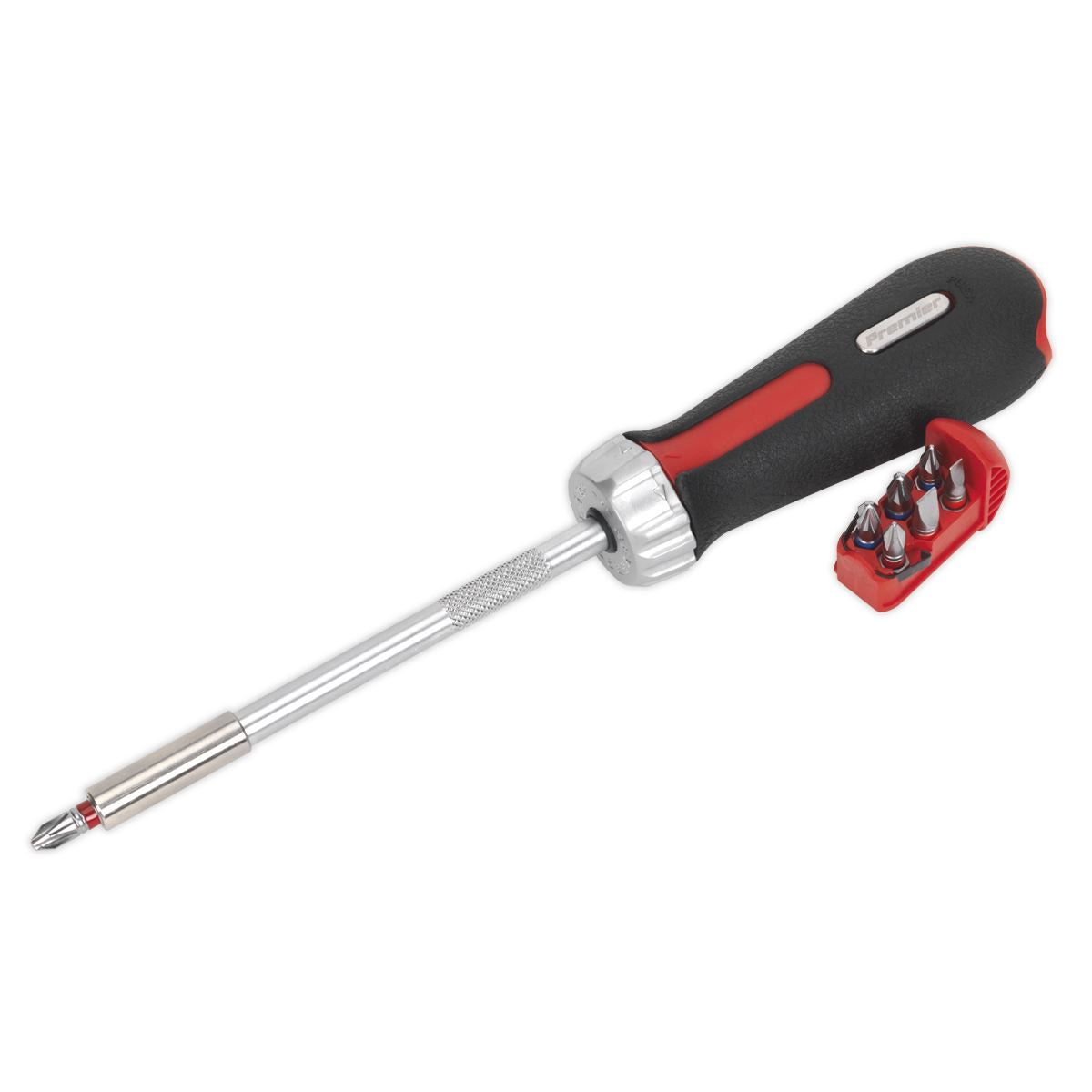 Sealey Fine Tooth Ratchet Screwdriver Set 8pc Platinum Series AK64907