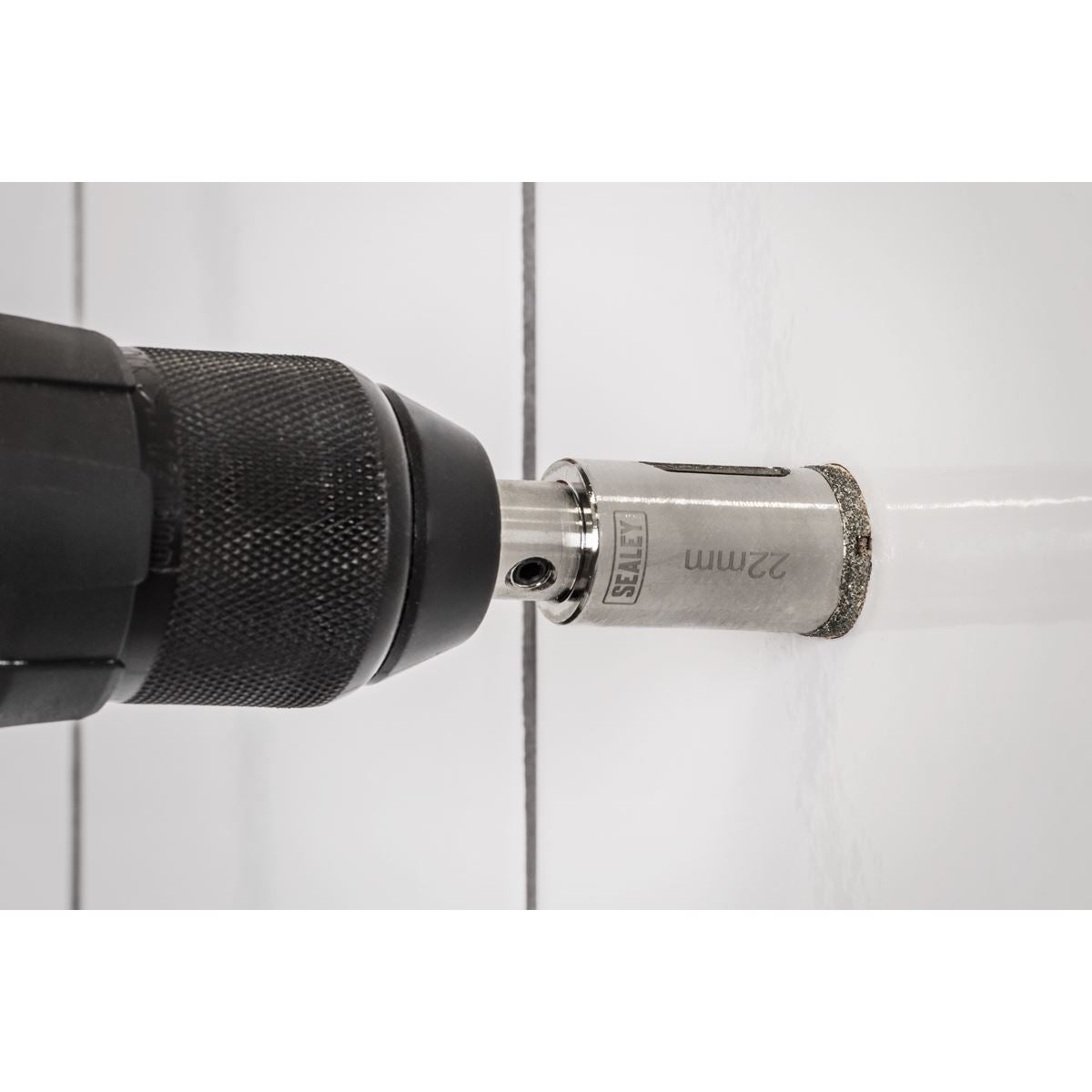 Sealey Electroplated Diamond Hole Saw 22mm DHS22