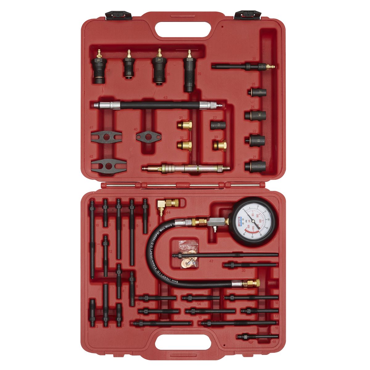 Sealey Petrol & Diesel - Master Compression Test Kit VSE3155