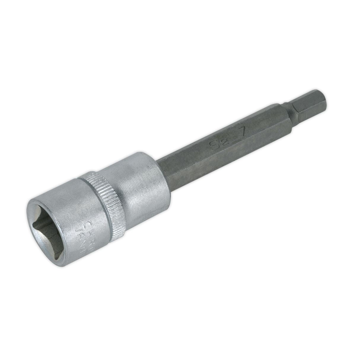 Sealey Hex Socket Bit 7mm Long 1/2"Sq Drive AK657