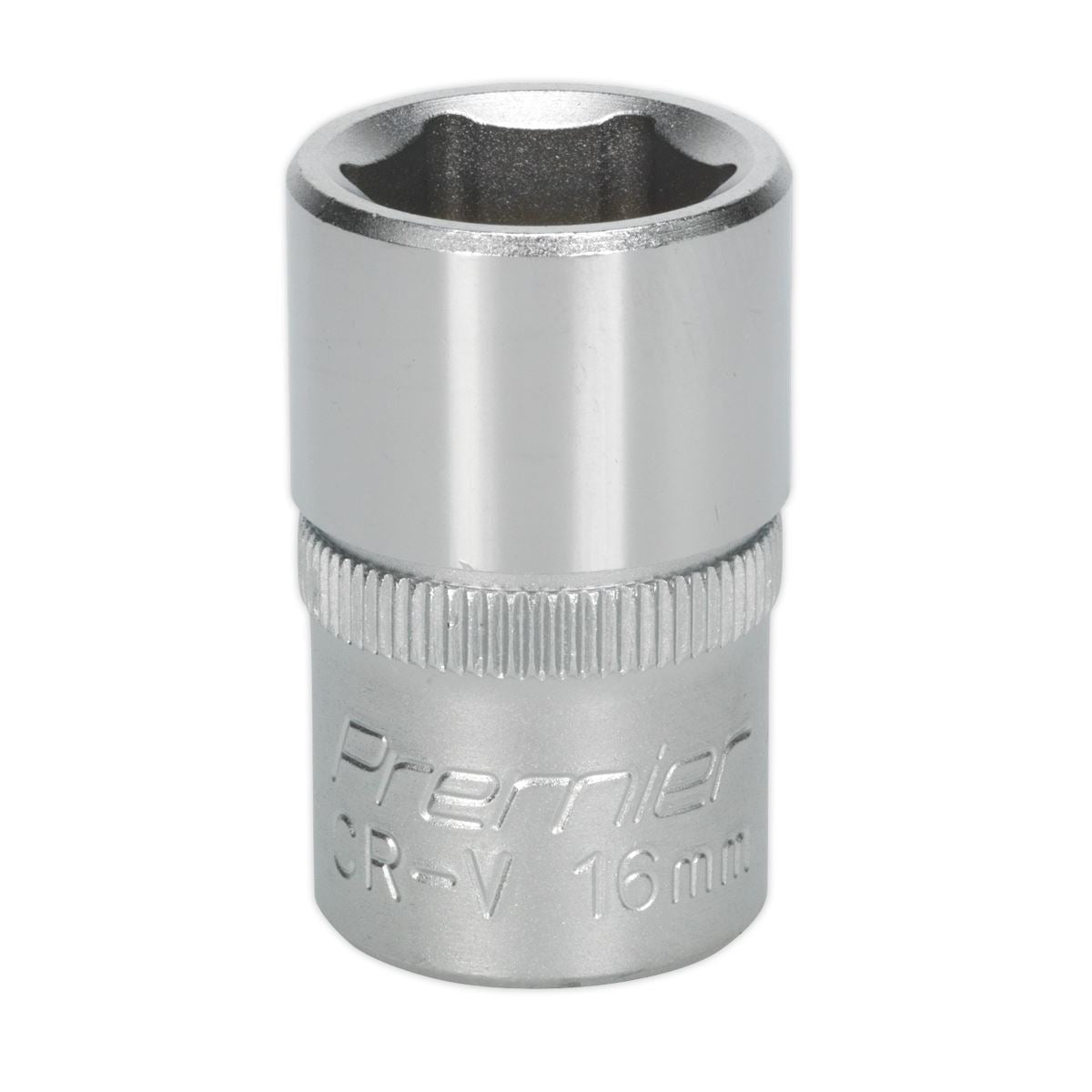 Sealey WallDrive Socket 16mm 1/2"Sq Drive S1216