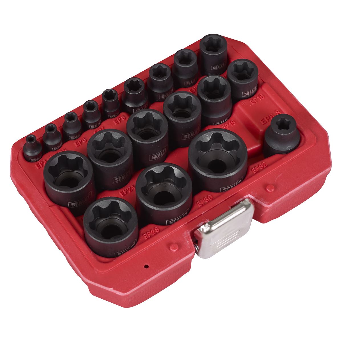 Sealey External TRX-P* Socket Set 19pc SX097