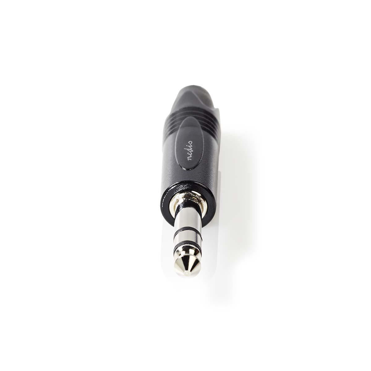 Nedis Audio Connector Stereo 6.35mm Male Black COTP23901BK