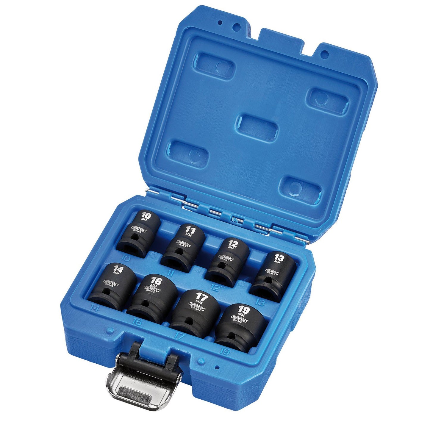 Draper Draper HI-TORQ Metric Impact Socket Set, 3/8" Sq. Dr. (8 Piece)