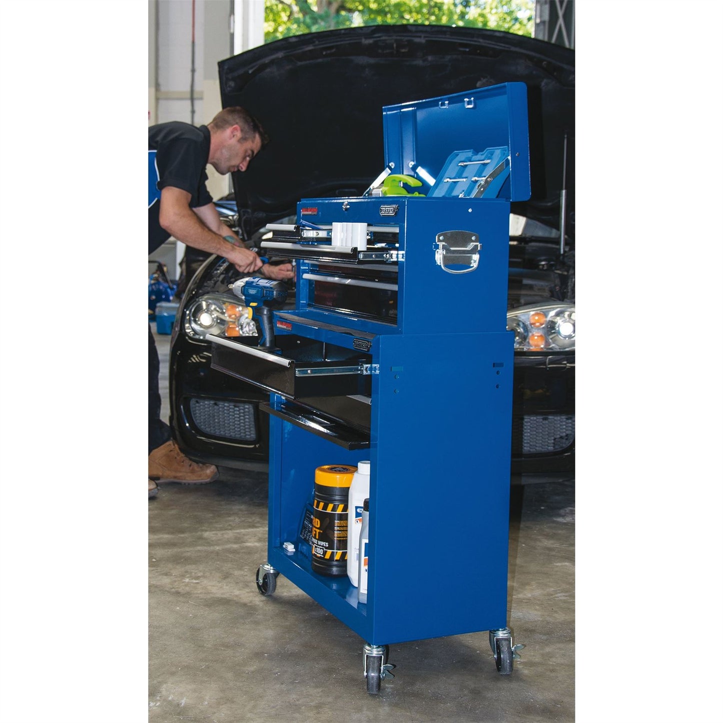 Draper 51177 Two Drawer Roller Cabinet And Five Drawer Chest