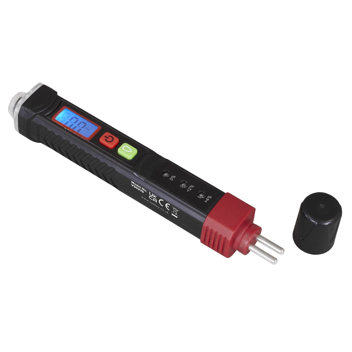 Sealey 2-In-1 Brake Fluid Tester & Tyre Pressure Gauge VS0276