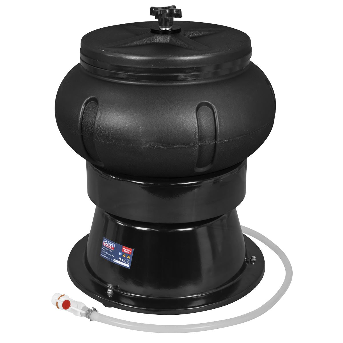 Sealey 18lb Vibratory Tumbler 250mm � Parts Cleaner SB949