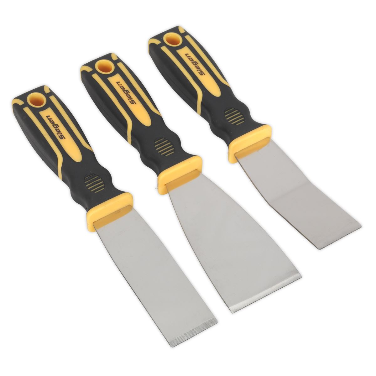 Sealey Rigid Blade Scraper Set 3pc S0600