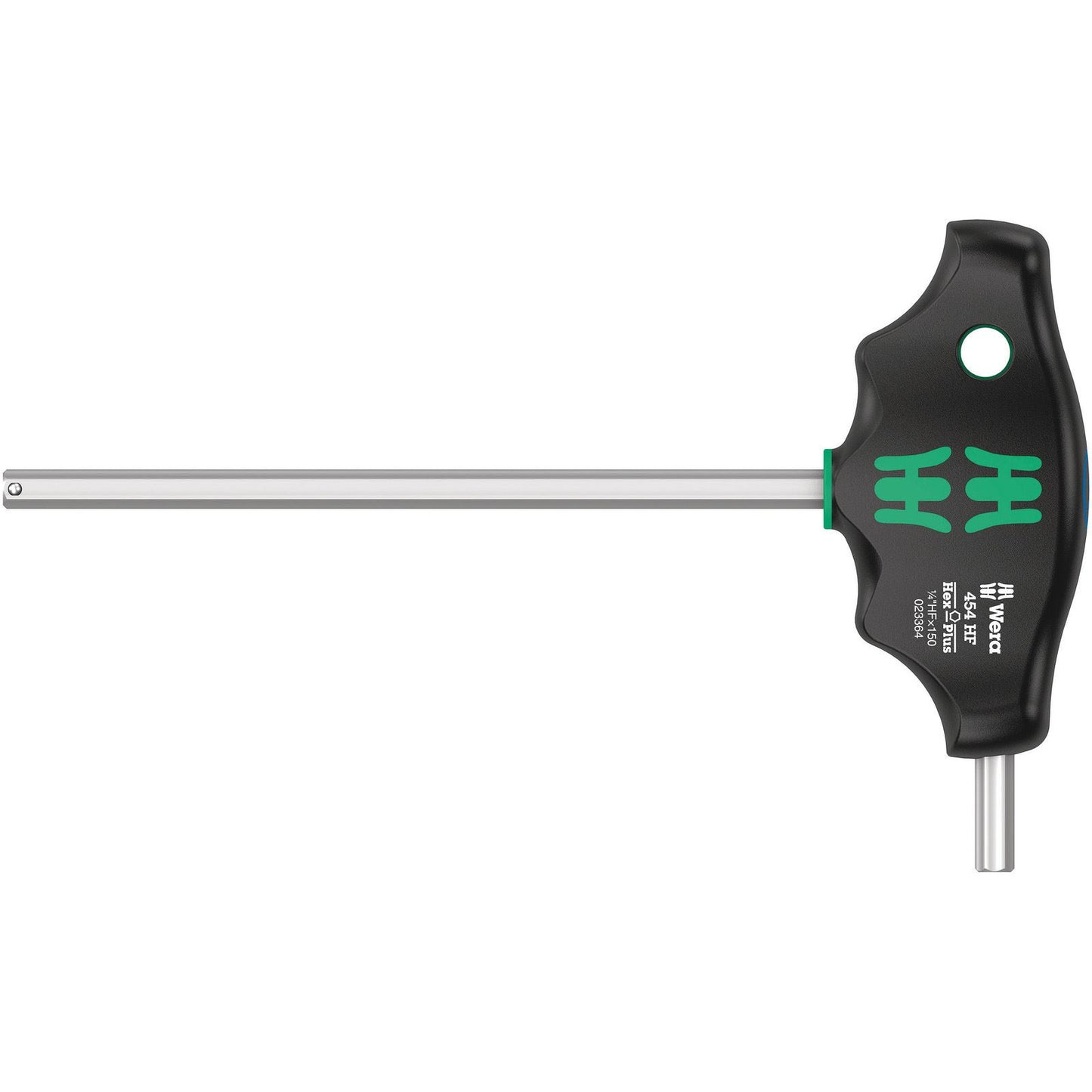 Wera 454 Hex-Plus Hf Holding Function T-Handle 1/4" X 150mm 023364
