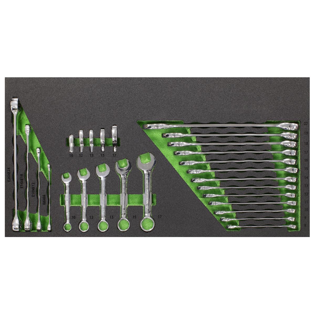 Sealey Siegen Top Chest & Rollcab Combination 6 Drawer & Tool Kit 247pc S01267