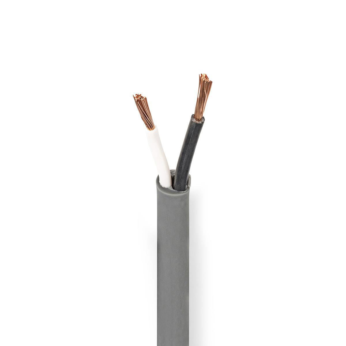 Nedis Flexible Speaker Cable 2x 2.5 mm² 100m Reel Grey COTR15031GY100