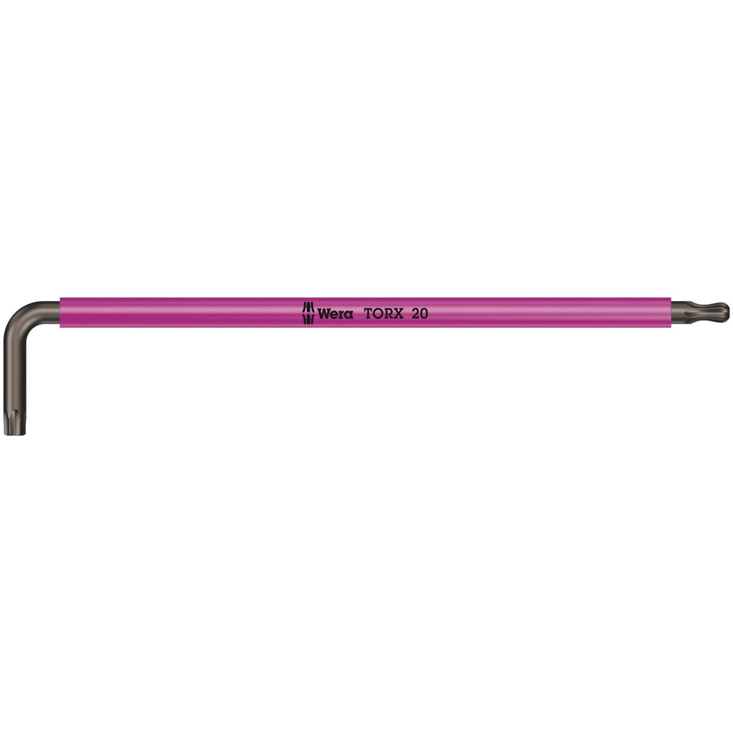 Wera 967 Spkxl Torx� Multicolour L-Key TX 20/137 Long Blacklaser 024485