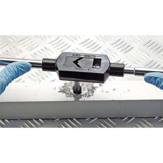 Draper 45 Piece LARGE Metric Tap Wrench & Split Die Set M6 - M24 + Case, 18523