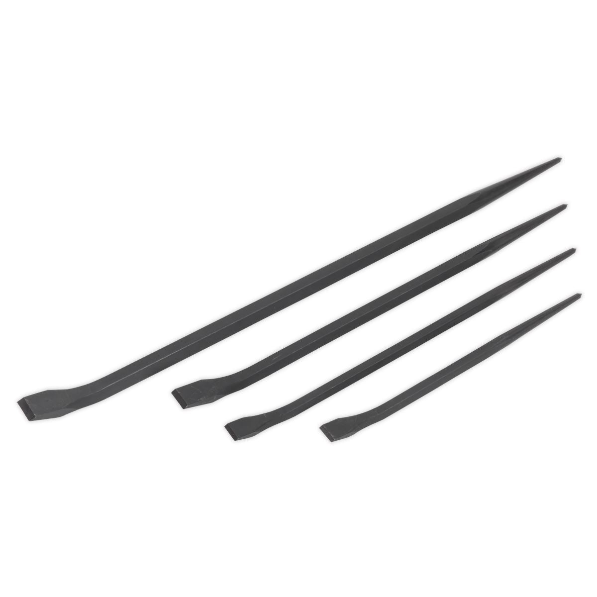 Sealey Pry Bar Set 4pc 300, 400, 450, 600mm AK881