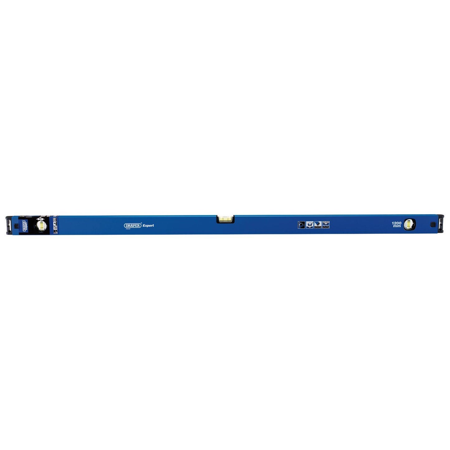 Draper Box Section Level with Magnified Vial and Side View Vial, 1200mm - 75127