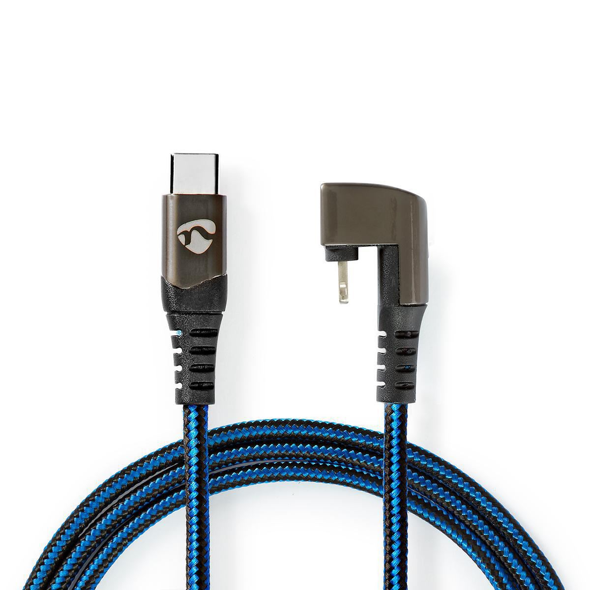 Nedis USB Cable USB 2.0 Apple Lightning 8-Pin USB Type-C Male 480 Mbps 60W 1m - GCTB39650AL10