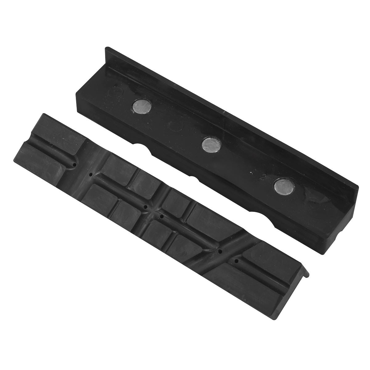 Sealey 150mm Magnetic Soft Grip Vice Jaws MVJ150