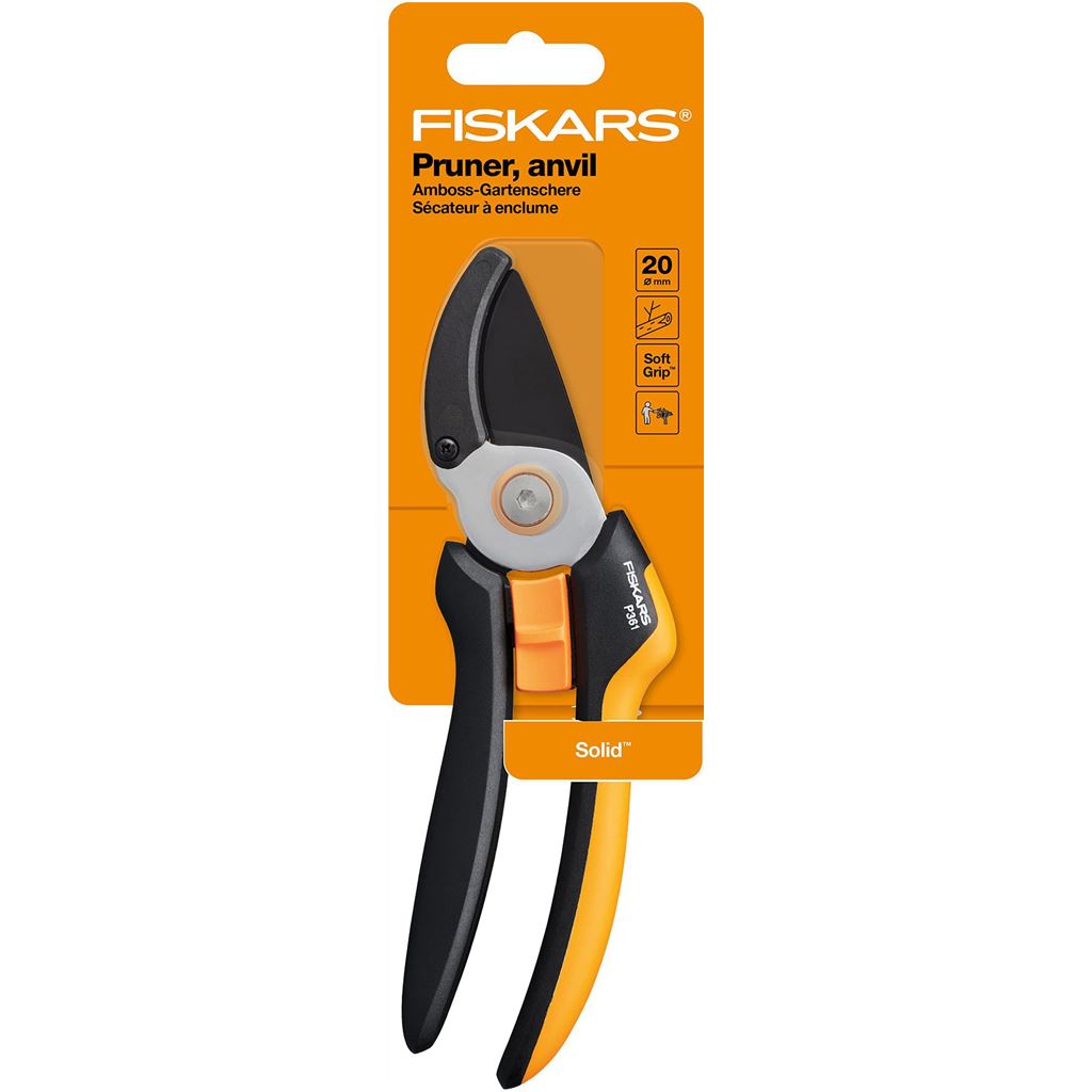 Fiskars Solid Anvil Pruner (P361)