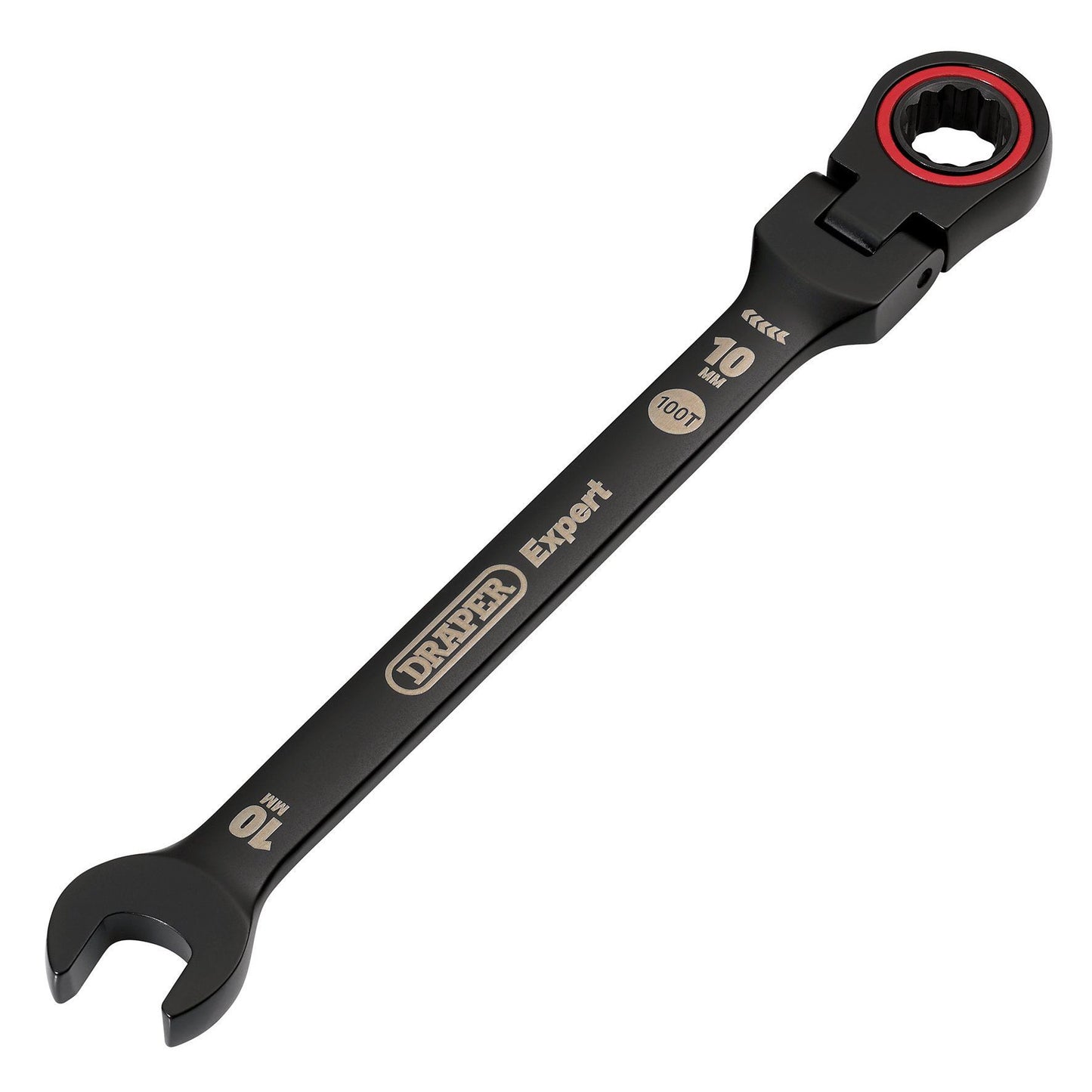 Draper 10mm Flex Head Ratchet Spanner 8241FMM/BK - 03916