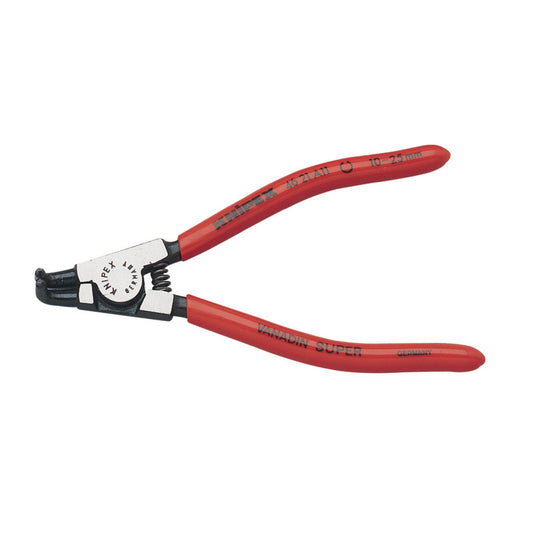 Draper 1x Knipex Expert 10mm - 25mm A11 Bent External Circlip Pliers Work Tool - 50738