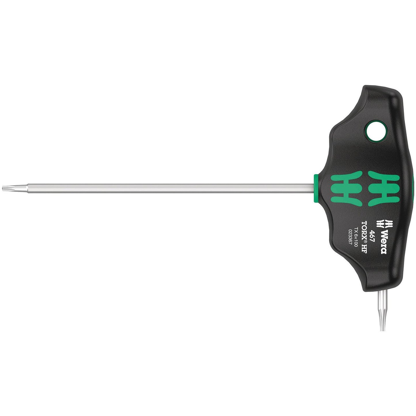 Wera 467 Torx� Hf Holding Function T-Handle TX 6 X 100mm 023367