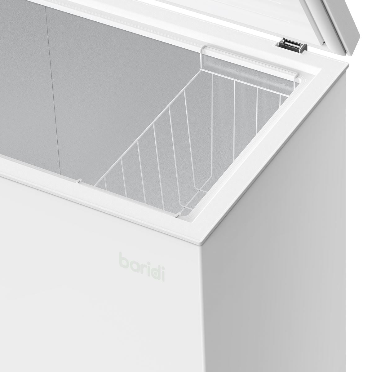 Sealey Baridi Freestanding Chest Freezer, 199L Capacity, Garages and Outbuilding Safe, -12 to -24�C Adjustable Thermostat with Refrigeration Mode, White DH111