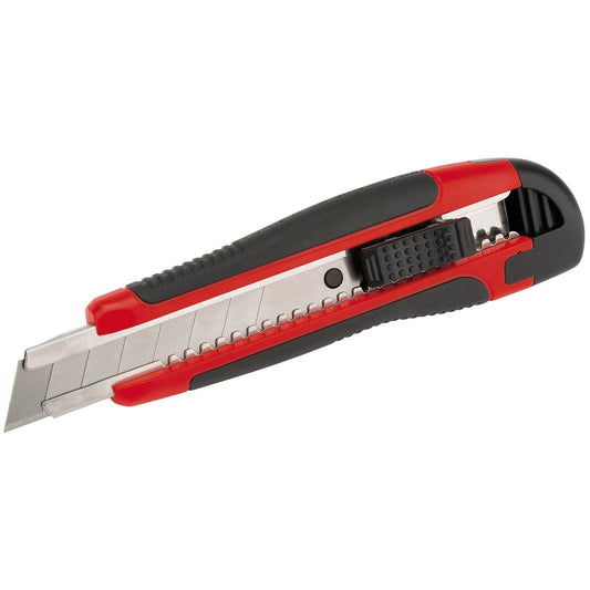 Draper Soft-Grip Retractable Trimming Knife (18mm) RL-RKSG18 - 68667