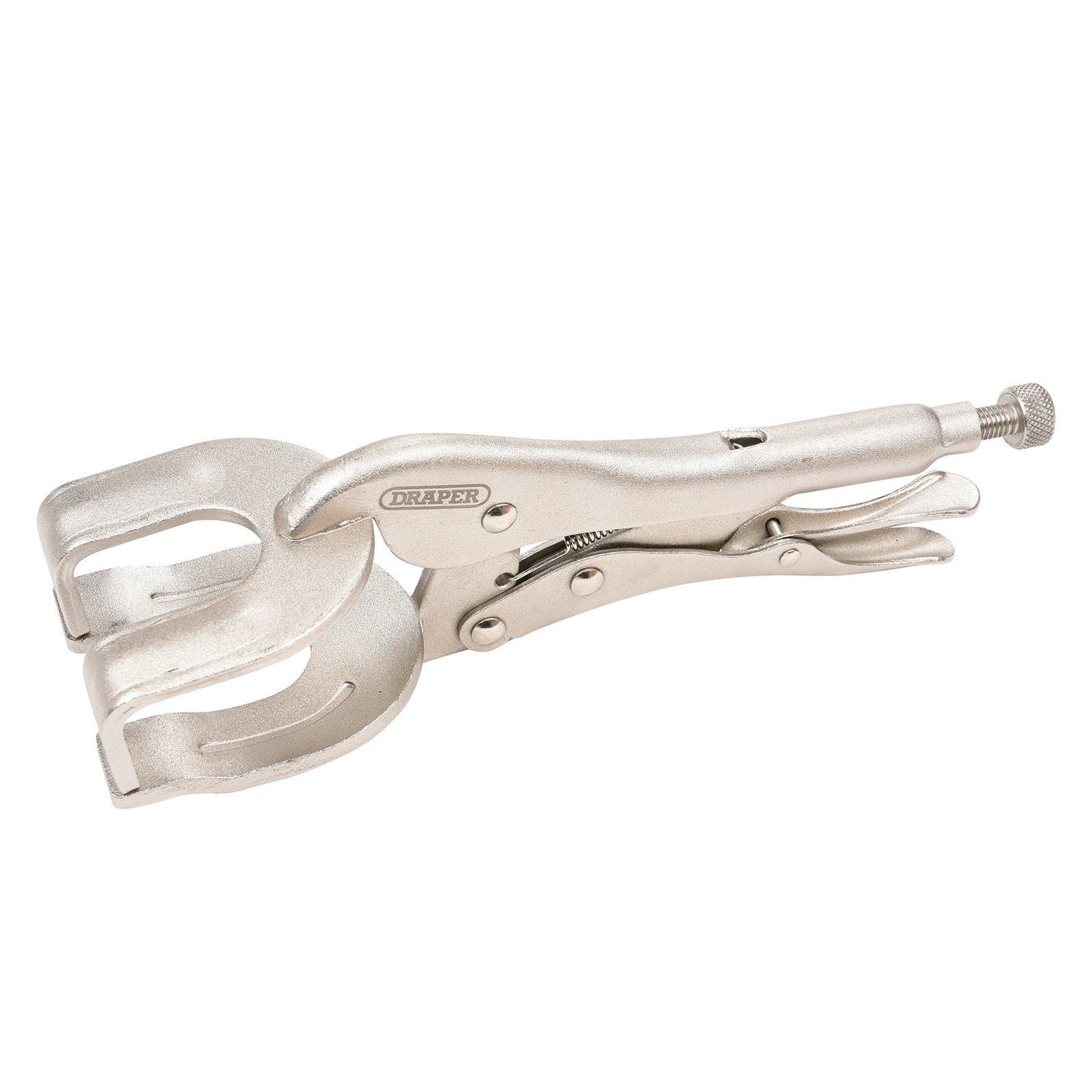 Draper 225mm Sheet/Angle Bar Metal Locking Self Grip Welding Clamp Pliers, 81650