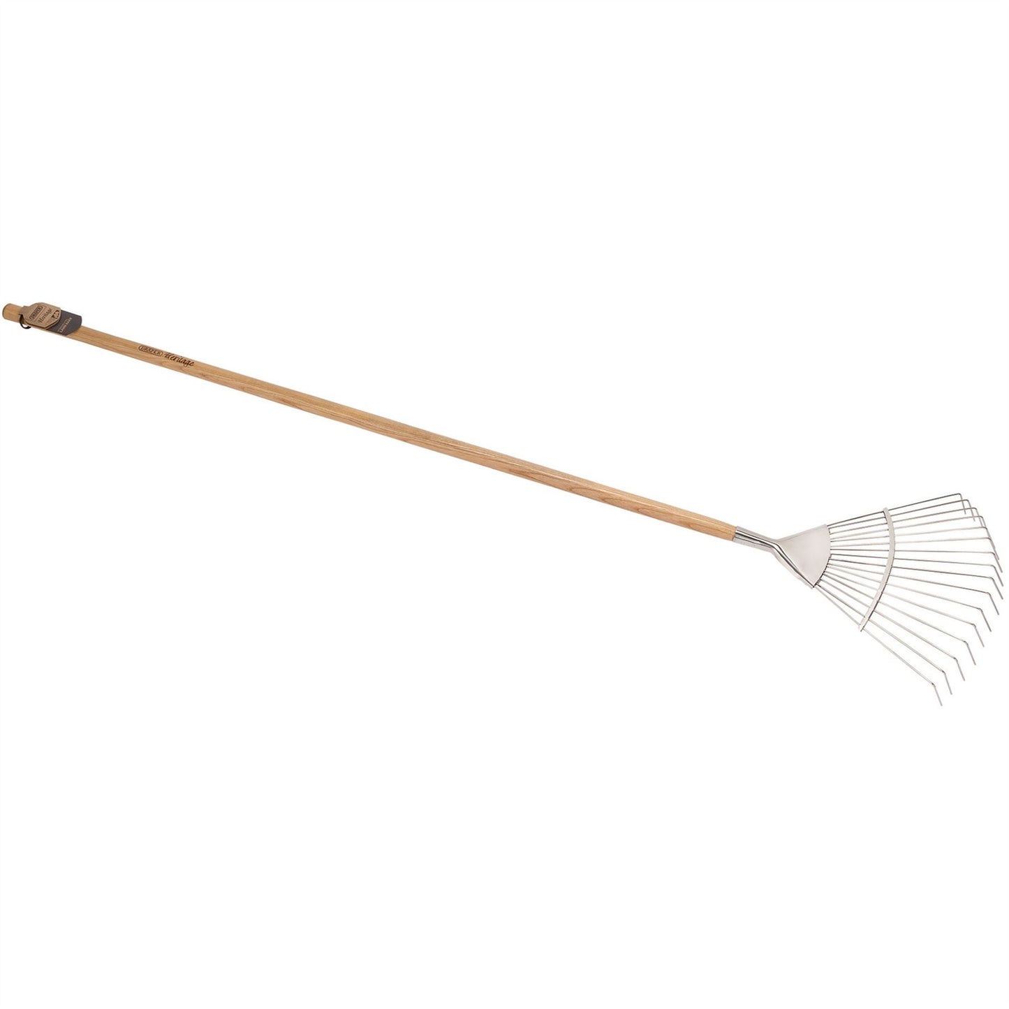 Draper Draper Heritage Stainless Steel Lawn Rake with Ash Handle - 99020