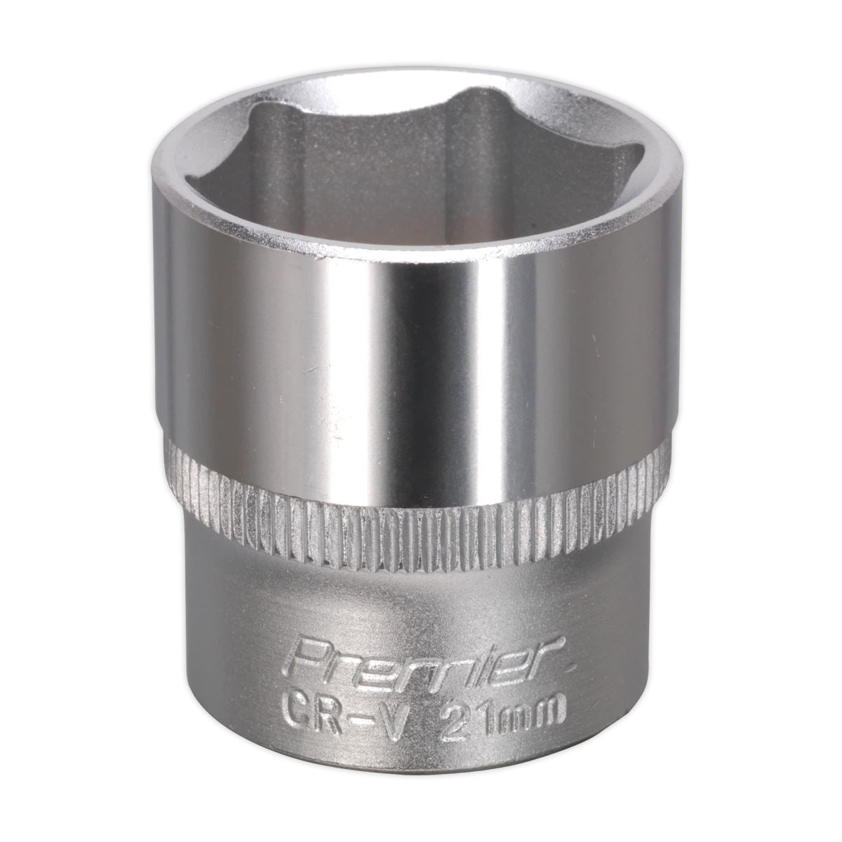 Sealey WallDrive Socket 21mm 3/8"Sq Drive S3821