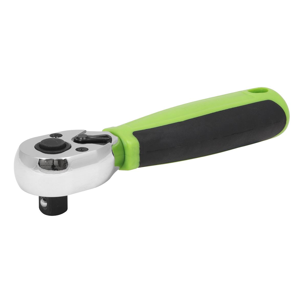 Sealey Ratchet Wrench 3/8"Sq Drive Stubby � Flip Reverse S01259