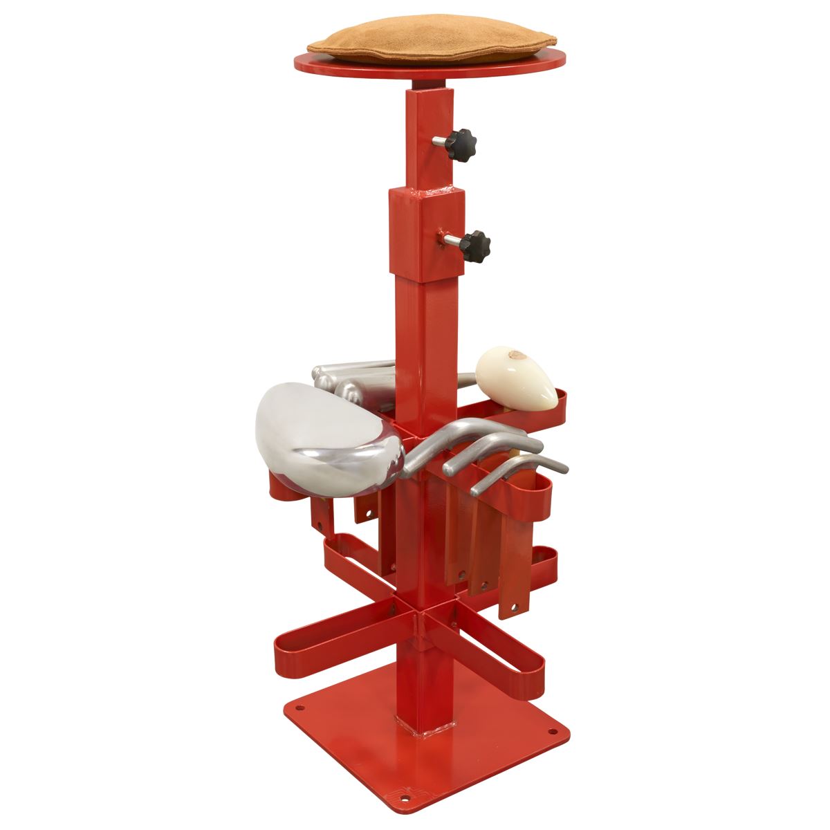 Sealey Metal Shaping Station for holding T-Dollies & Sandbags MW19