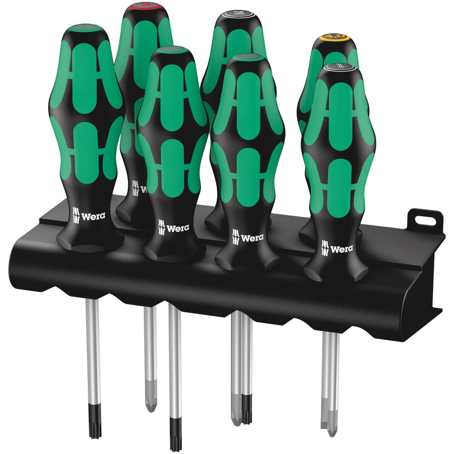 Wera 335/350/367/7 S;Driver Set Sl/PH/PZ/TX Kraftform Plus 7Pc 320540