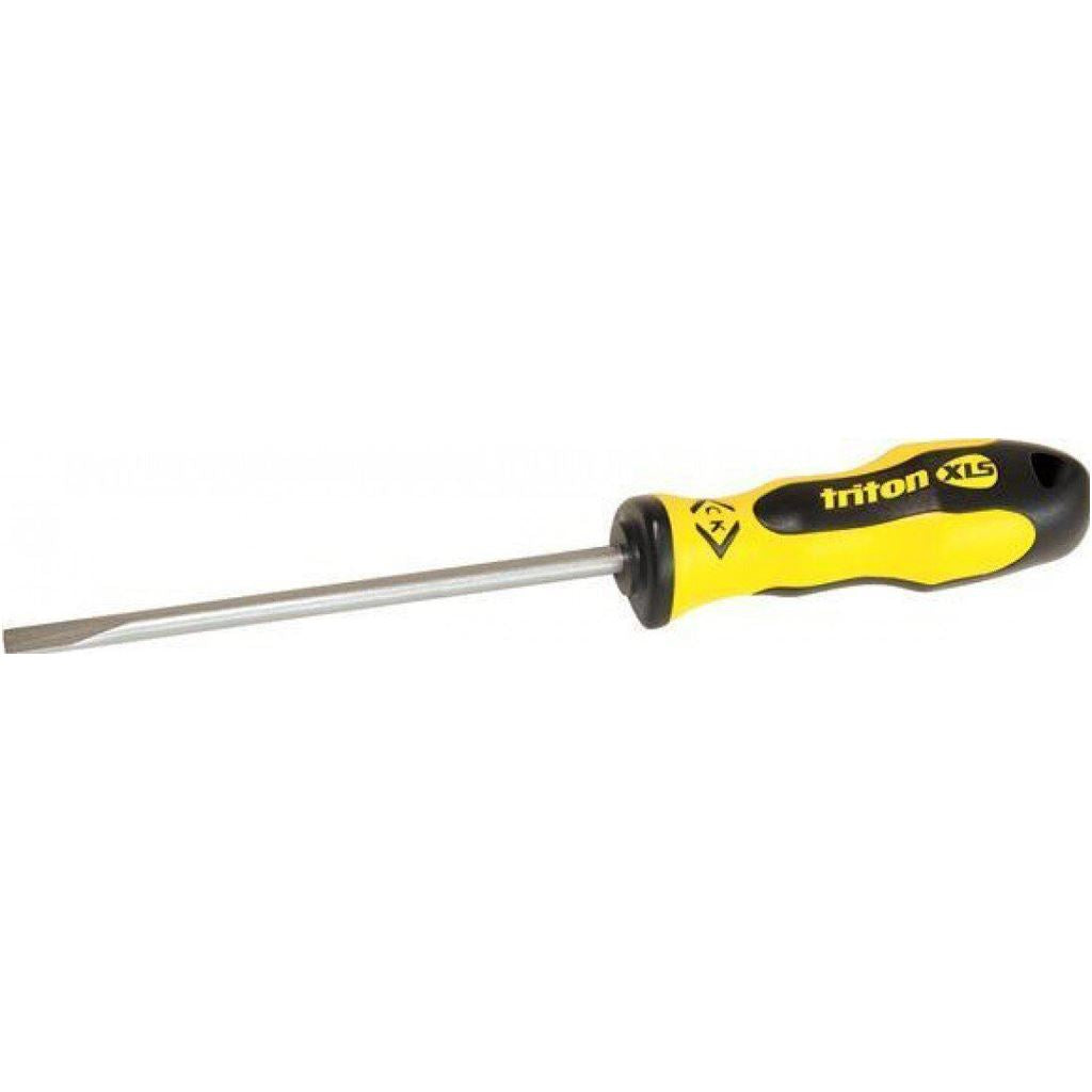 CK Tools Triton XLS Screwdriver - Slotted Parallel 5.5 x 250mm Long Reach T4725-055
