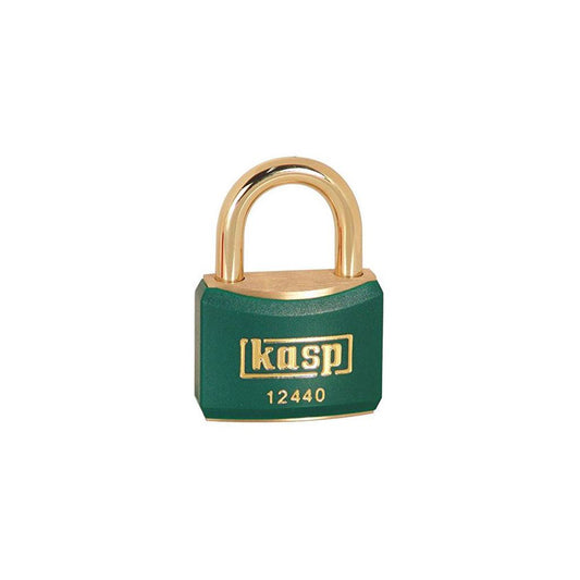 Kasp 124 Padlock 40mm Green   K12440GRED