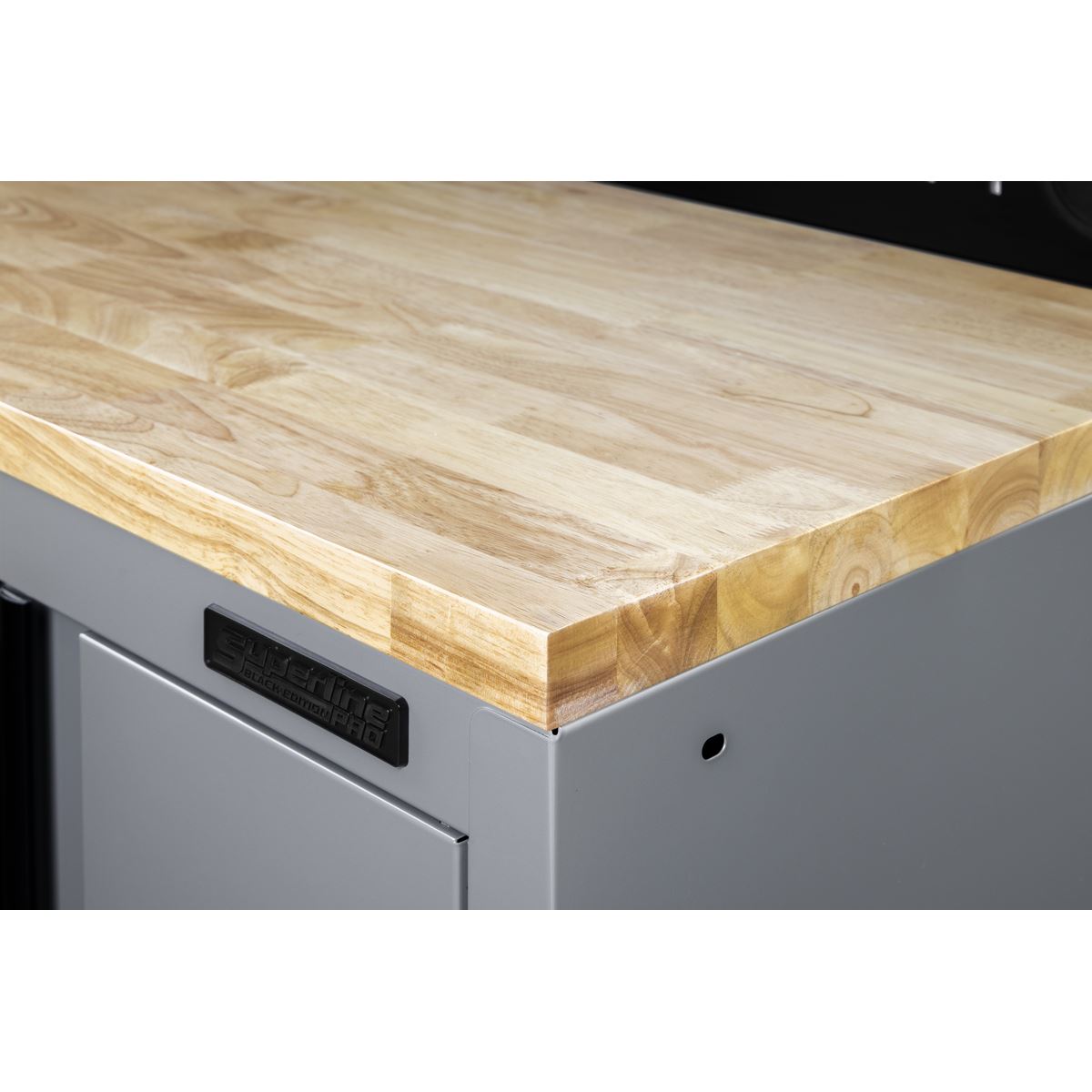 Sealey Superline Black Edition Rubber Wood Worktop 2040mm APMS30WC