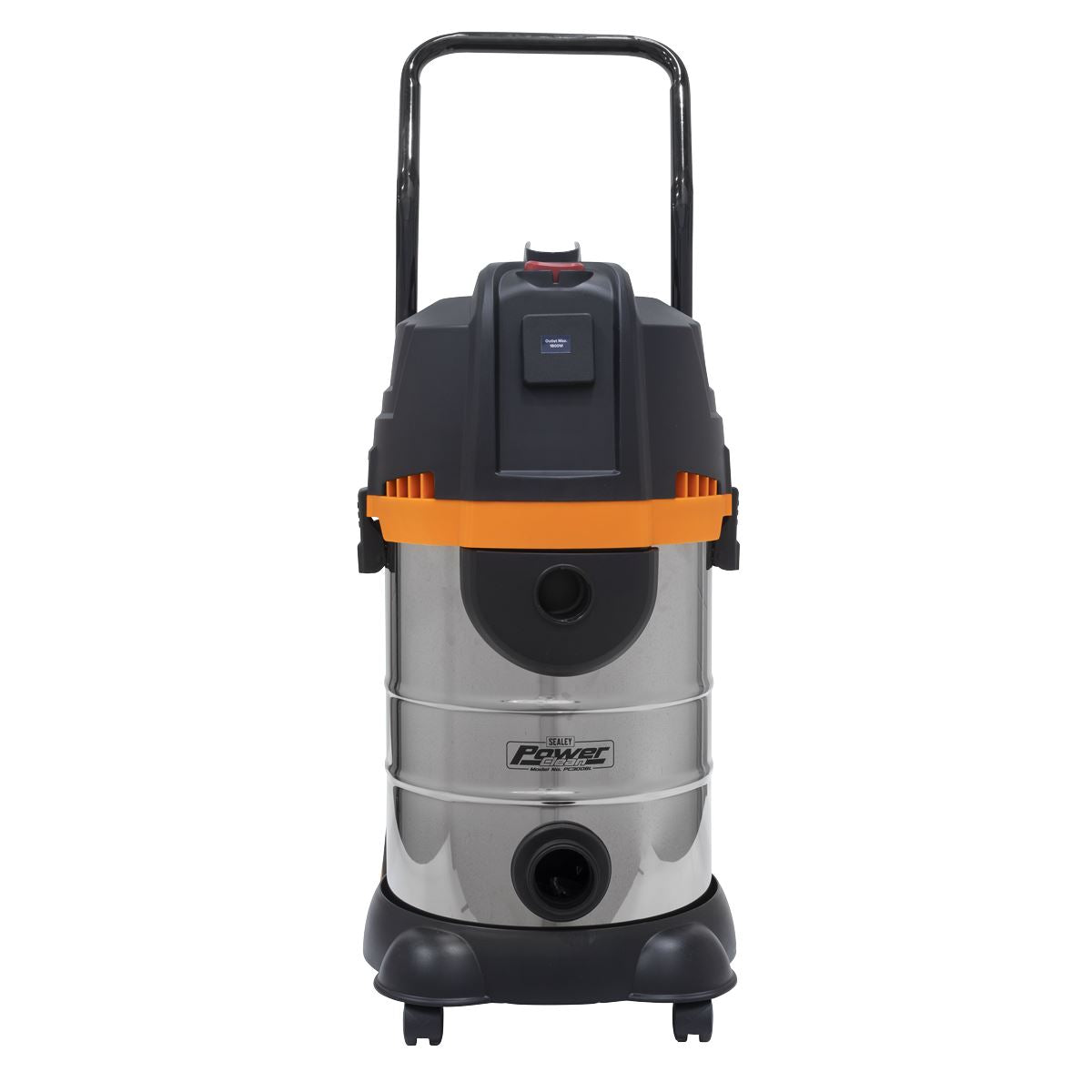 Sealey Vacuum Cleaner Cyclone Wet/Dry 30L Double Stage 1200W/230V PC300BL