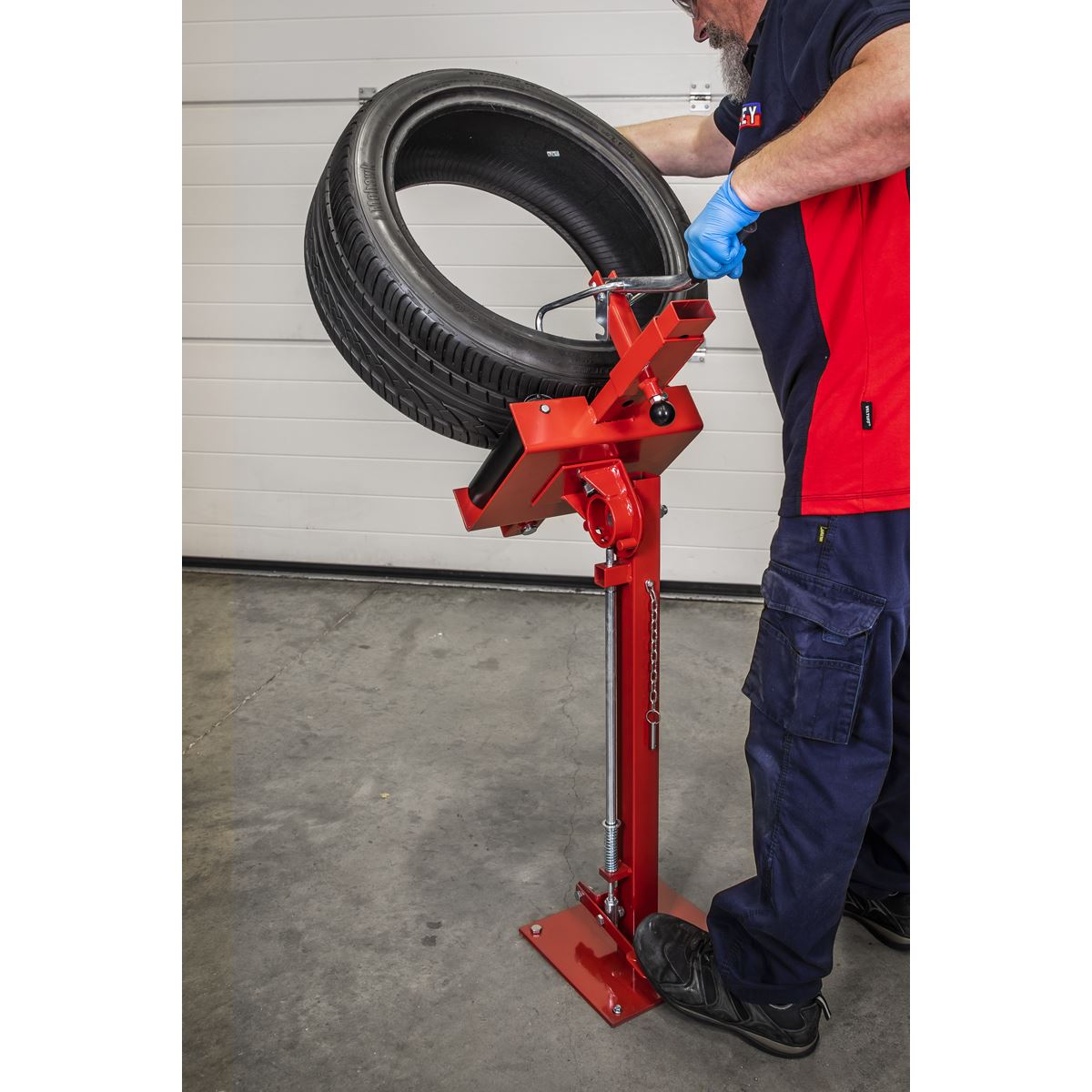 Sealey Tyre Spreader with Stand - Manual TC970