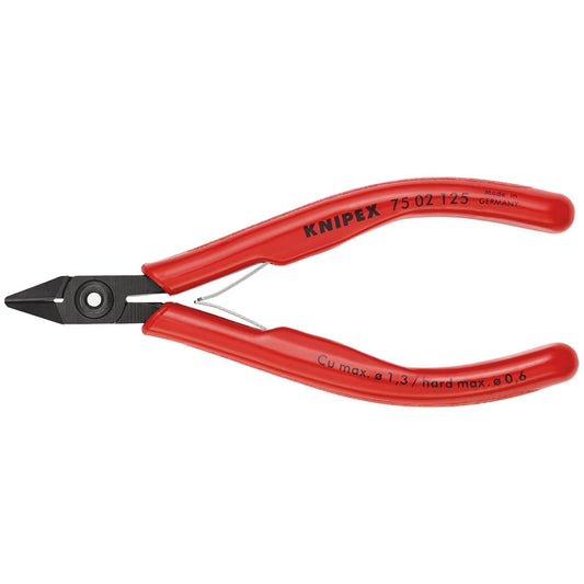 KNIPEX 75 02 125 SB Electronics Diagonal Cutter, 125mm