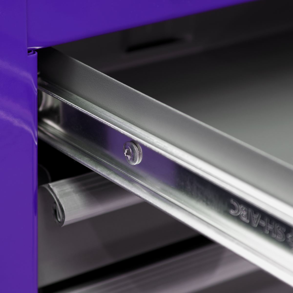 Sealey Topchest & Rollcab Combo 6 Drawer - Purple/Grey AP2200BBCP