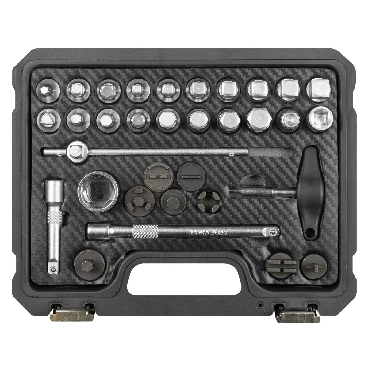 Sealey Master Oil Drain Plug Removal Kit 33pc AK758
