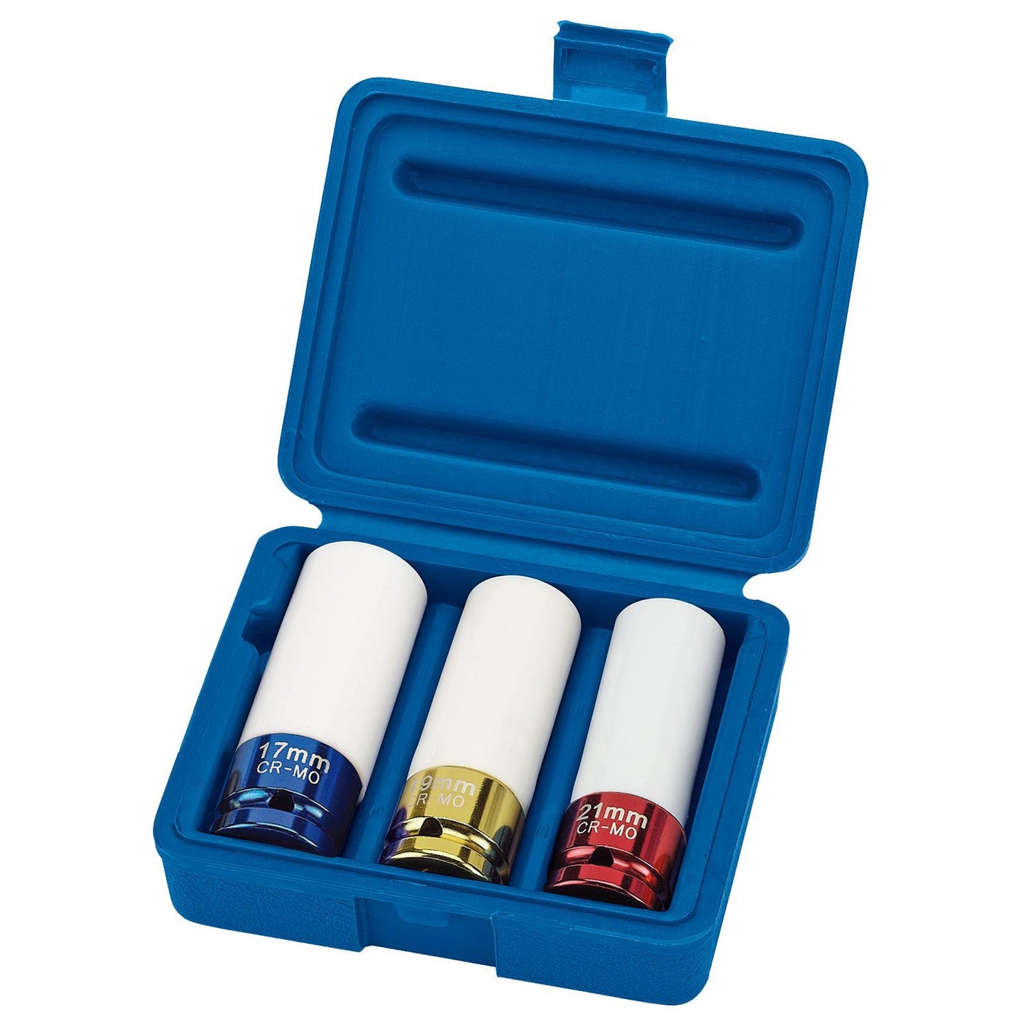 Draper Expert 3 Piece Hi-Torq 6 Point Wheel Nut Sockets For Alloy Wheels 30630