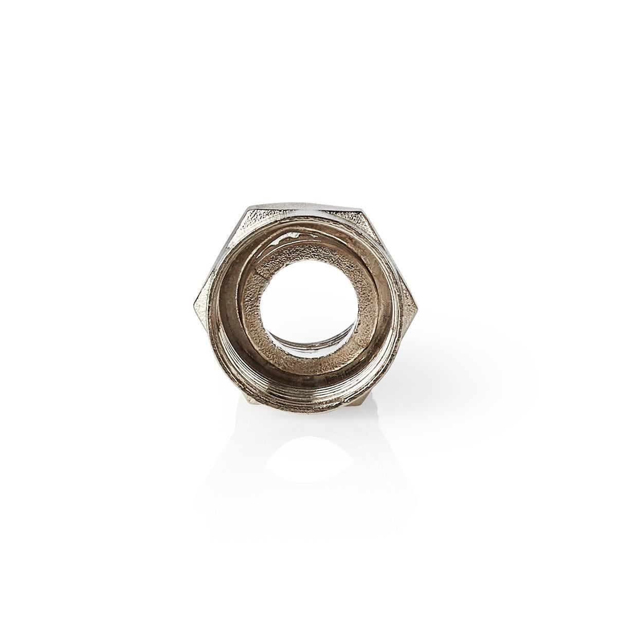 Nedis F Connector Male For 7.5mm Coaxial Cables 25 pieces Metal - CSVC41908ME