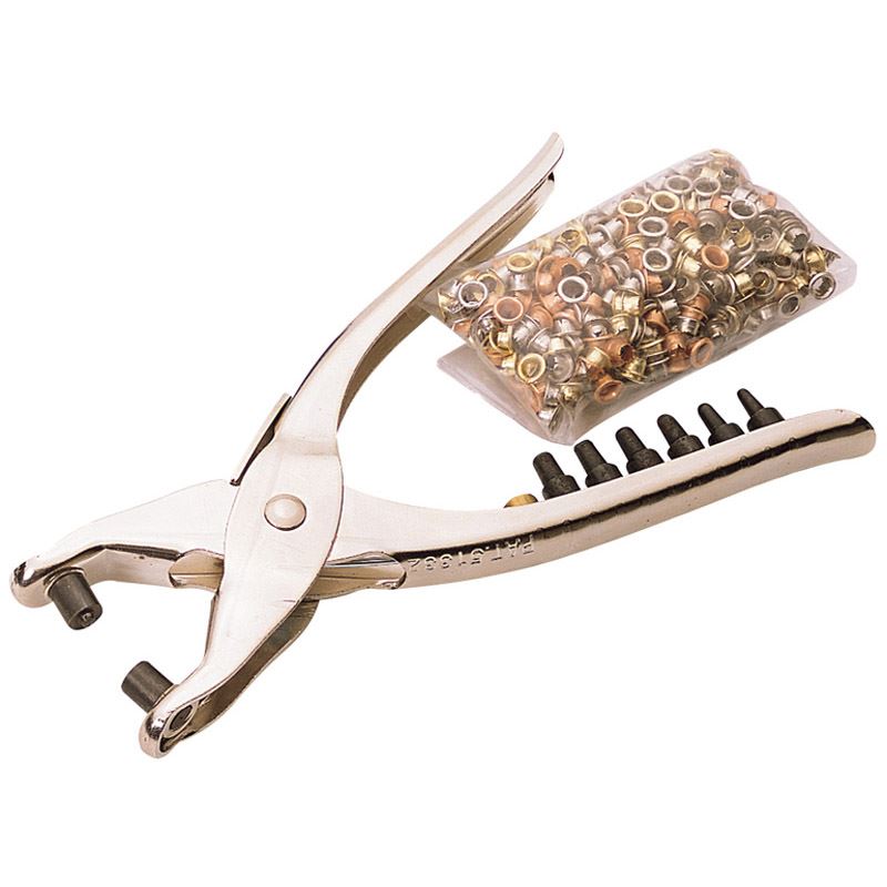 Draper Interchangeable Hole Punch and Eyelet Pliers (210mm) - 31096