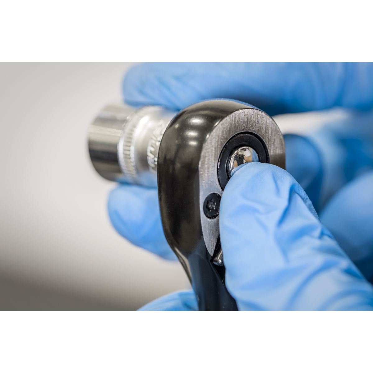 Sealey Ratchet Wrench 1/4"Sq Drive - Premier Black AK7997