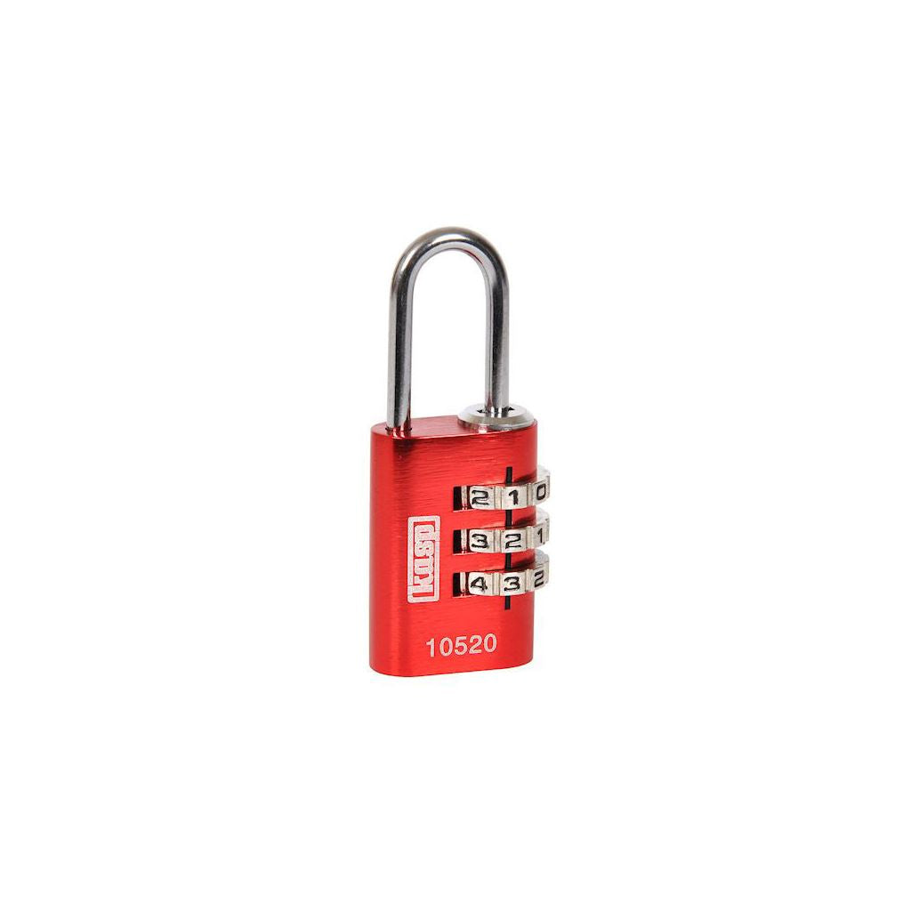Kasp 105 Combi Padlock Red 20mm K10520REDD