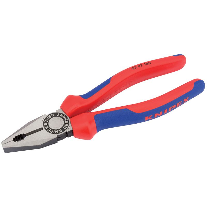 Draper 1x Knipex Expert 180mm Combination Plier - Heavy Duty Handle Work Tool - 69574