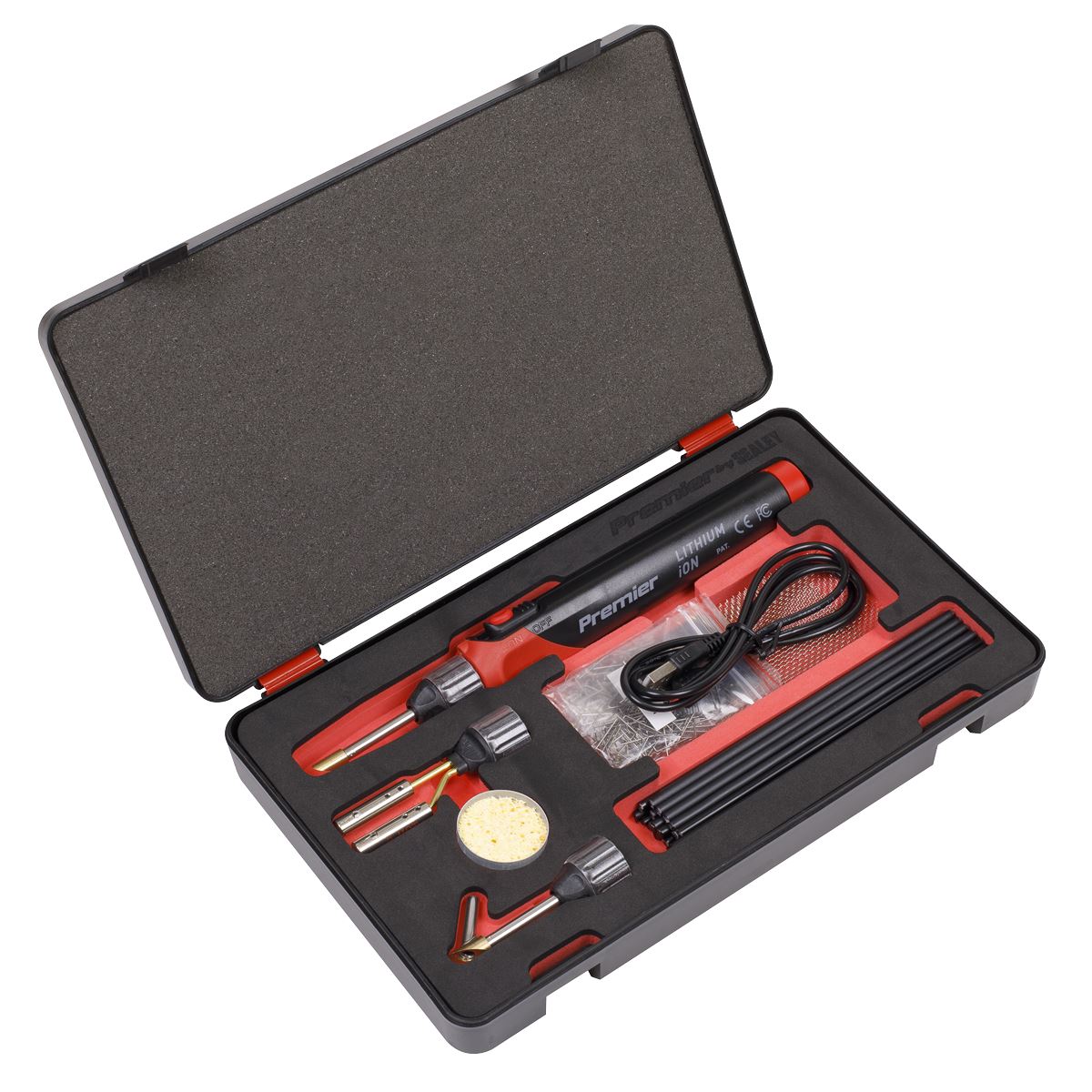 Sealey Lithium-ion Rechargeable Plastic Welding Repair Kit 30W SDL14