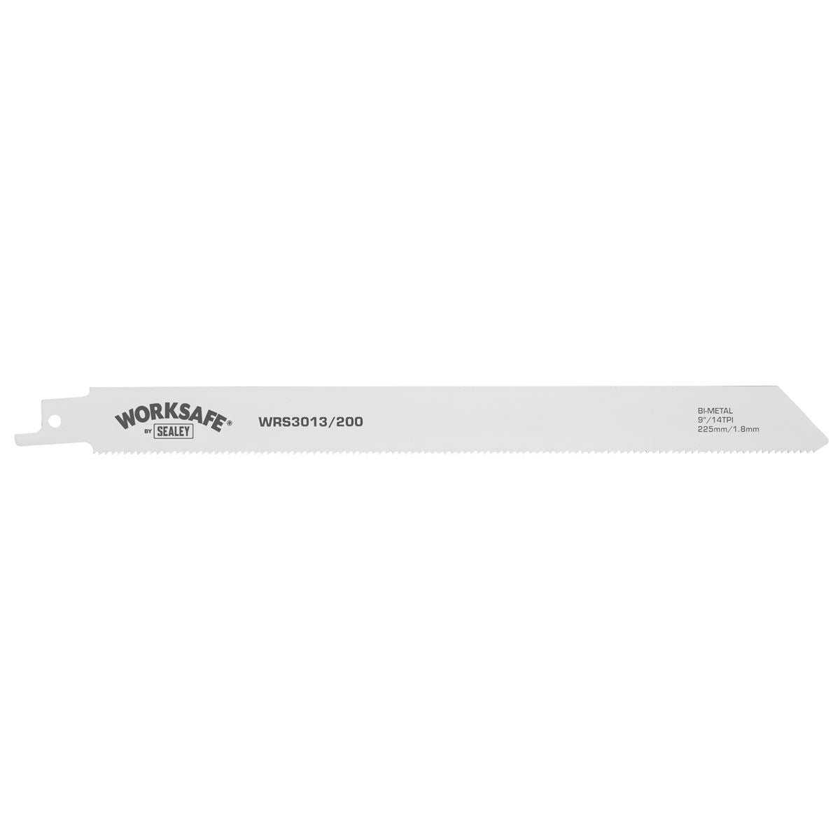 Sealey Reciprocating Saw Blade 225mm 14tpi - Pack of 5 WRS3013/200