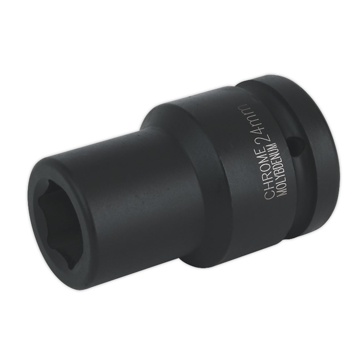 Sealey Impact Socket 24mm Deep 1"Sq Drive IS124D